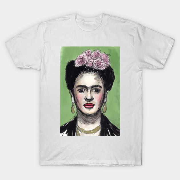 Frida T-Shirt by Nicolashache